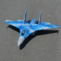 6 CH FlyFans Ukrainian Digital SU-27 Twin 64mm RC EDF Jet PNP Version Plane 1