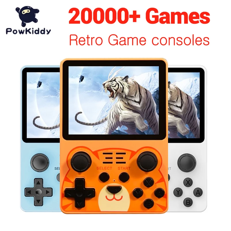 POWKIDDYRGB20SHandheldGameConsole35Inch43IPSOGAScreenOpen