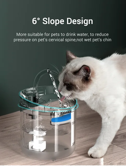 Automatic Cat Water Fountain 2