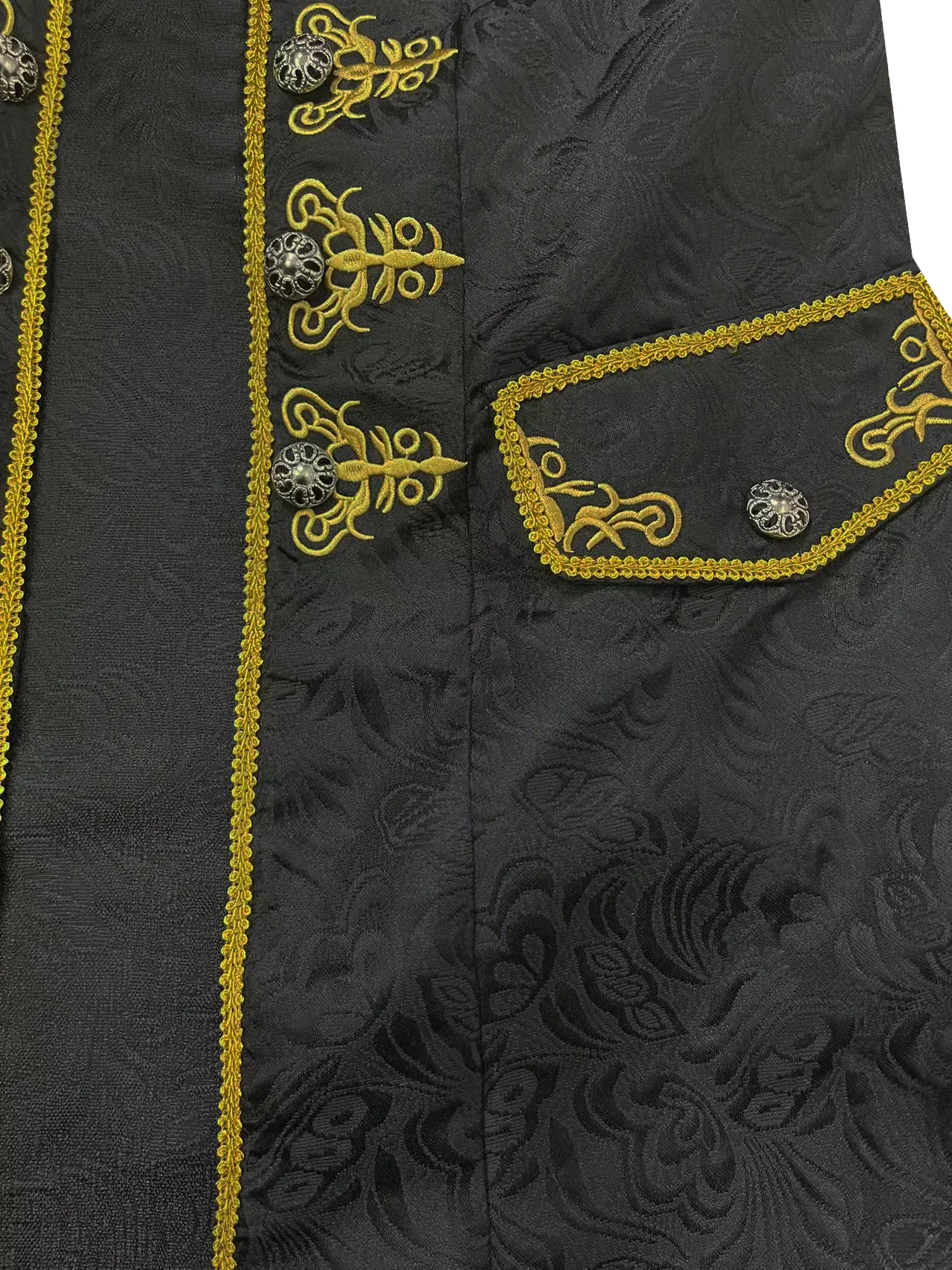 Manteau de Pirate Long Rétro Homme – photo 6