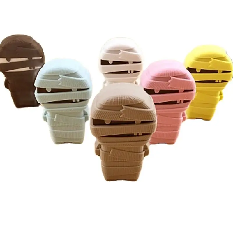6m Kawaii Mummy Shape Correction Tape Students Pupils Stationery Office Supplies Wiping Writing Corrector Modified Tape