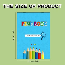 Interactive Children's Activity Book: Discover and Color Hidden Treasures to Boost Attention and Observation Skills - Findbook
