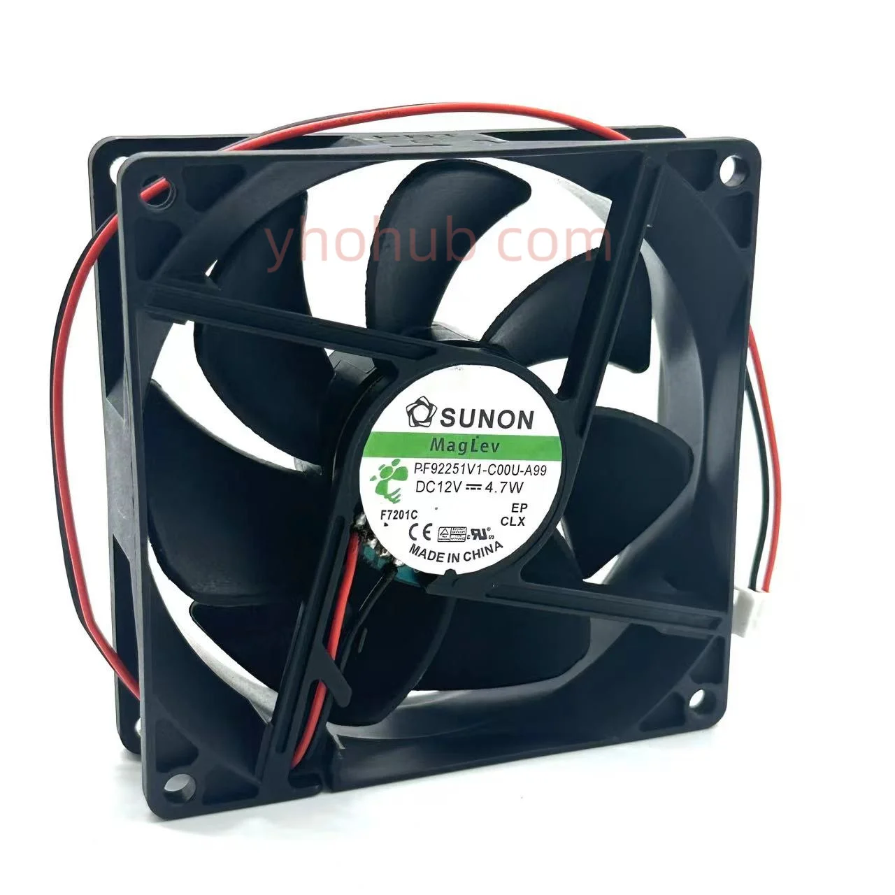 Ventilador de Refrigeração do Servidor Sunon Fios Pf92251v1000u-a99 dc 12v 4.7w 90x90x25 mm