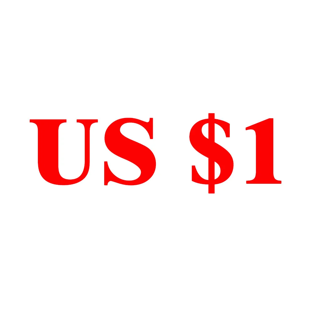 

1 доллар США дополнительная плата от магазина прямых поставок оптовая плата дополнительная плата за доставку Кастомизация