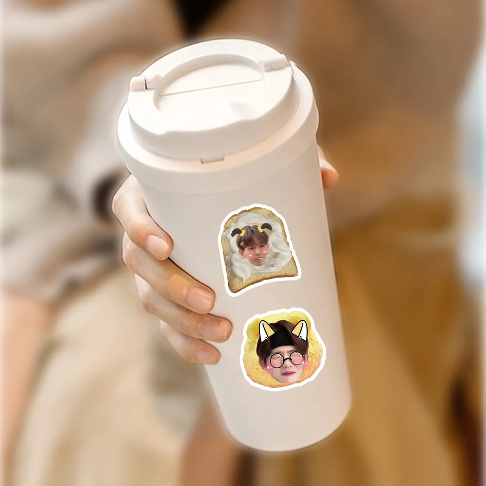 10/30/65PCS Korean Boy Group EXO Food Avatar Stickers Personalized Fun Graffiti Decals Kids Toy Gift DIY Phone Case Guitar graffiti stickers custom stickers cartoon stickers anime stickers decorative stickers colorful stickers paper stickers