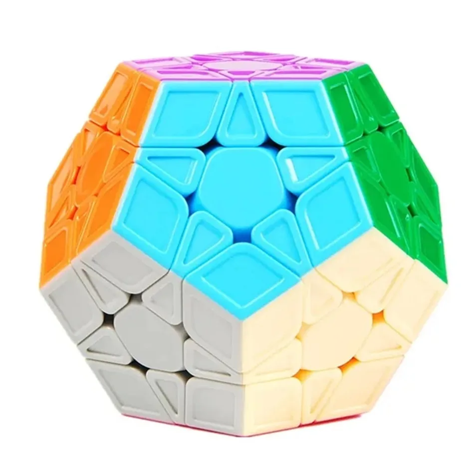 QiYi Qiheng/W/S/S2/M Megaminx Cubes 3x3 Dodecahedron Profession Speed Cube 12 Face Educational Puzzle Cubo Magico Toys Gifts 4