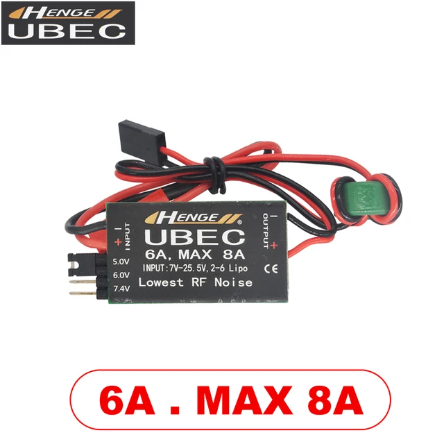 FEICHAO UBEC 8A - Regulador De Voltaje Para Helicópteros RC (5V/6V)