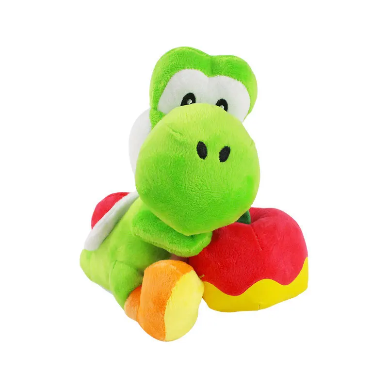 New 10Pcs Dinosaur Hold Apple 7&quot 18CM Plush Doll |