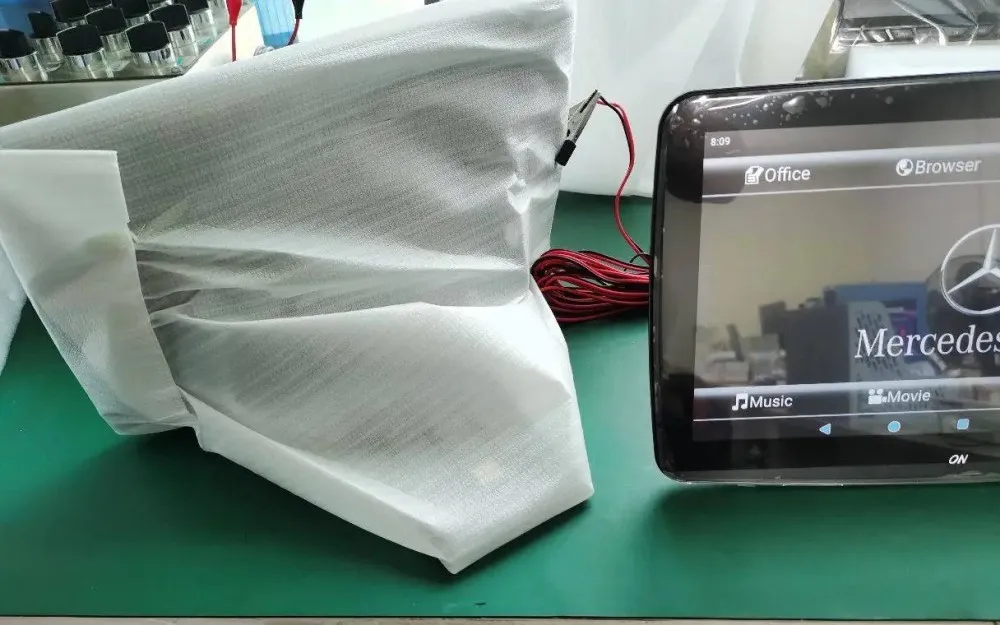 شاشة مسند رأس السيارة لمرسيدس بنز ، شاشة مراقبة وسائد أوتوماتيكية ، أندرويد ، من من من مرسيدس ، ج ، جل ، جلز ، جليك ، S320 ، S550 ، S560 ، W167