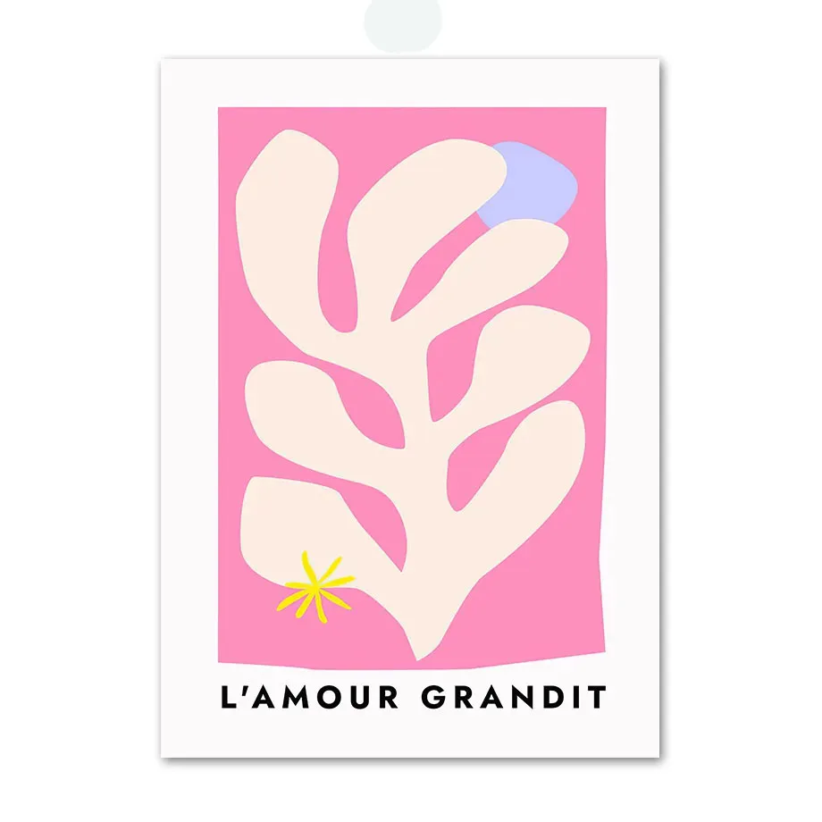 Pink Angel Number Floral Art Canvas Print - Gallery Wall Decor