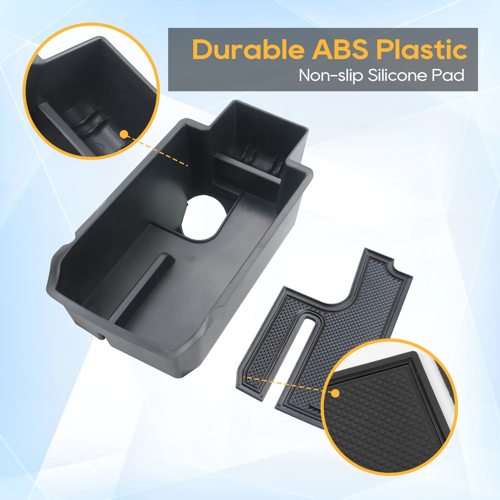 Tappetini Antiscivolo GAFAT Per Cupra Formentor 2025 - Console E Portabicchieri In Gomma - Foto 7