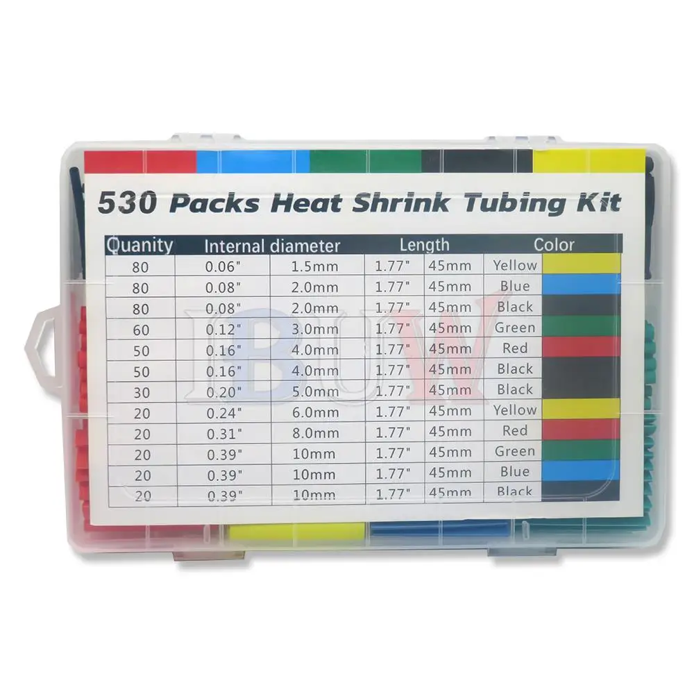 Heat shrink Tubing Wrapping Kit, heat shrink tubing