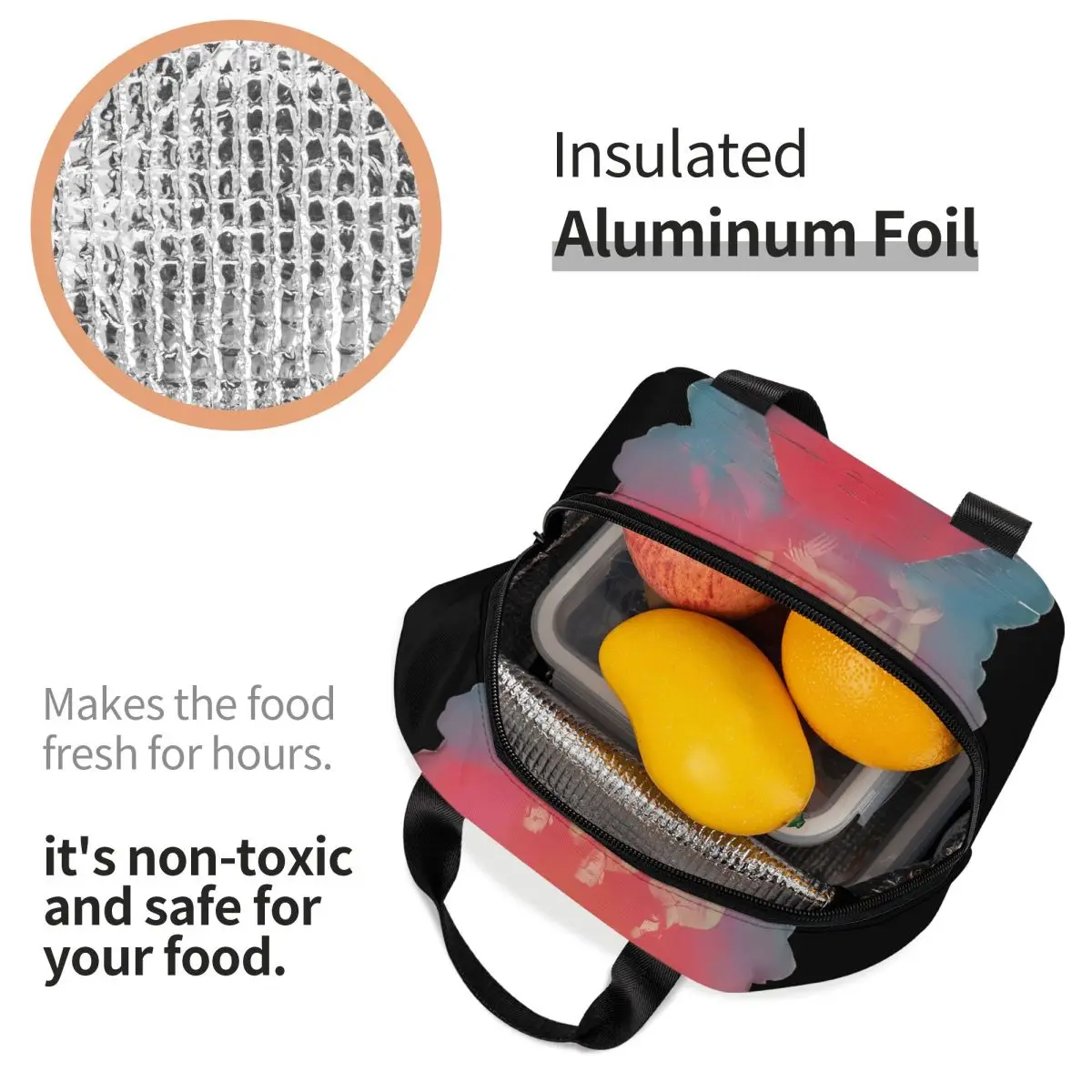 Loom Tour New Album Insulated Lunch Bags Large Imagine Dragons Band Meal Container Cooler Bag Lunch Box Tote Food Handbags