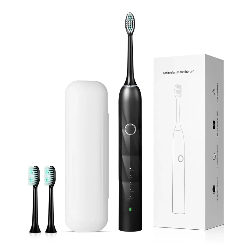 

2023 Best Factory Wireless Rechargeable Electric Toothbrush Rechargeable Ultrasonic Vibrating Automatic Toothbrush