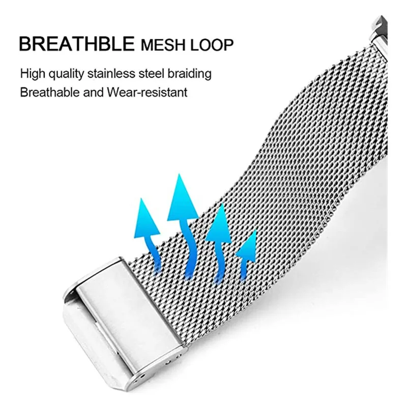 Strap Case Protector for Amazfit GTS 4 Smart Watch Accessories Metal Mesh Bracelets for Amazfit GTS 4 Wrist Band Cover Bumper