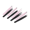 1PC Eyebrow Tweezers Eyebrow Clip Clamps Trimming Tool Tweezers for Hair Beard Removal Makeup Tool 2