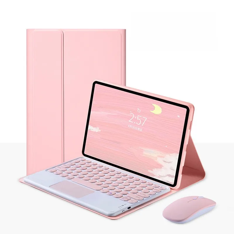 étui magnétique sans fil pour xiaomi mipad clavier et souris bluetooth pour mi pad pouces smart cover