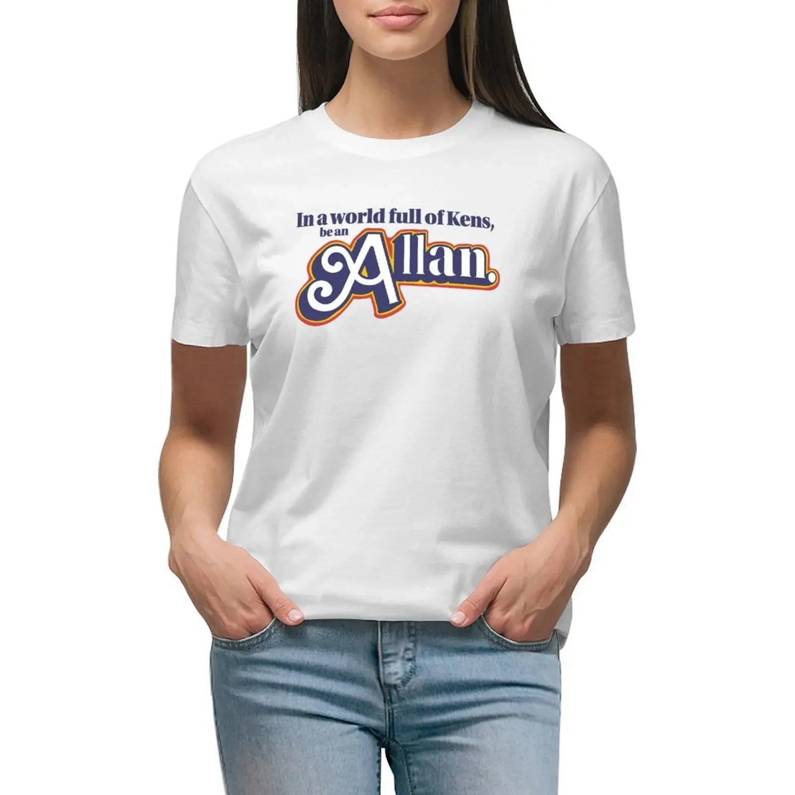

Be an Allan T-shirt female hippie clothes western t shirts for Women