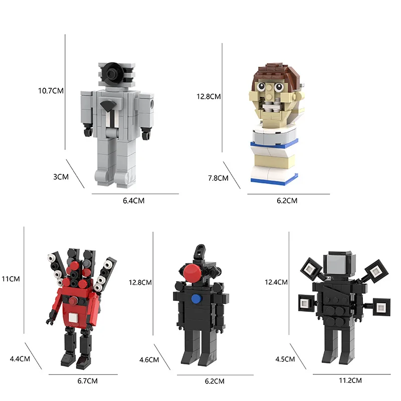 Skibidi Toilet Lego Tutorial