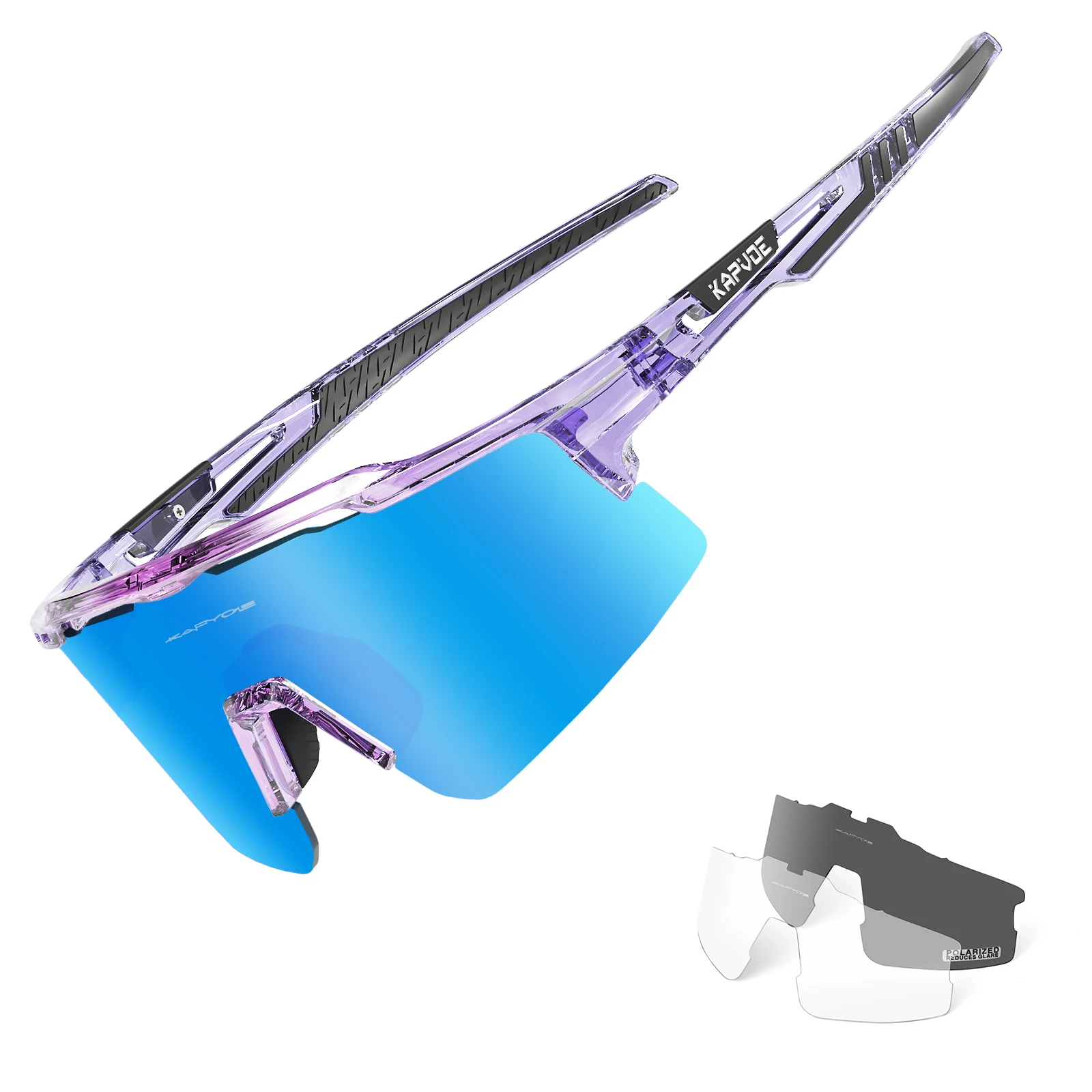 Kapvoe New Cycling Glasses For Man Road Bike Goggles Bicycle Eyewear