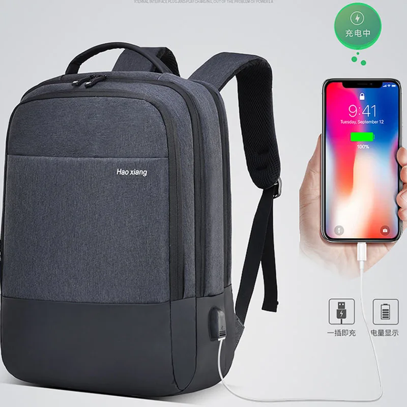 New Backpack Business Casual Backpack Large Capacity Travel Bag Laptop Bag High School Student School Bag