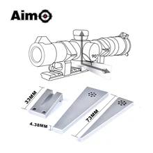 

Tactical Optic Level Corrector Arisaka CNC Aluminum Adjustment Tool Scope Red Dot Sight Airsoft Rifle Weapon Hunting Accessories