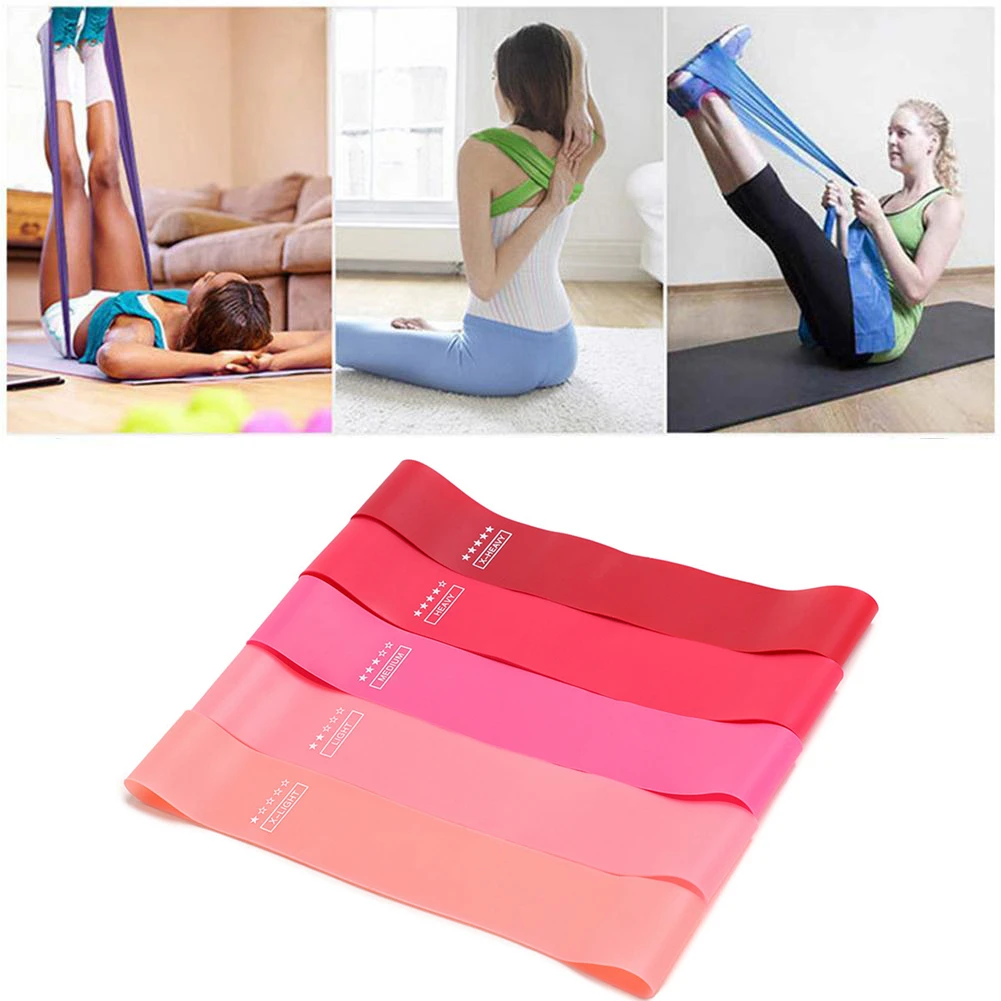 Exercise Fitness Yoga Mat Gym Ball Resistance Band Pilates Sport Auxiliary Tools 