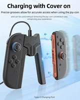 Charging Grip for Nintendo for Switch 2 Joystick Controller Handle Bracket Portable Charger Dock for Nintendo Switch Accessorie - Image 4