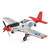 Weili Remote Control Aircraft Xka280 4-Channel P51 Fighter 6 Axis Gyroscope Fixed Wing Glider Flight Model Rc Aircraft Toy gift 2