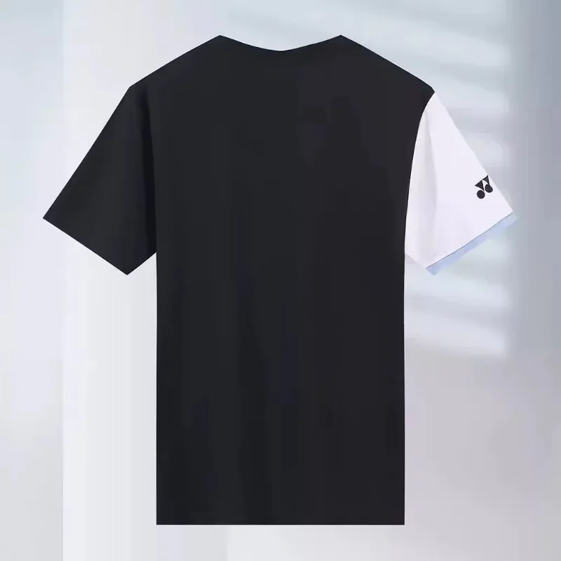 Short Sleeve T Shirt Badminton Uniforms Yonex Badminton Clothing Tops Short-sleeved Men's and Women's Quick-drying Breathable Sweat-absorbent