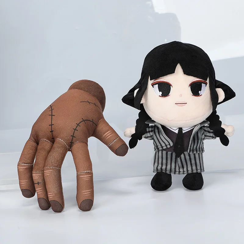 

Wednesday Adams Toy 2023 Hands Plush Toys Adams Family Wednesday Soft Stuffed Toys Kids Holiday Gifts Popular Toy Birthday Gifts