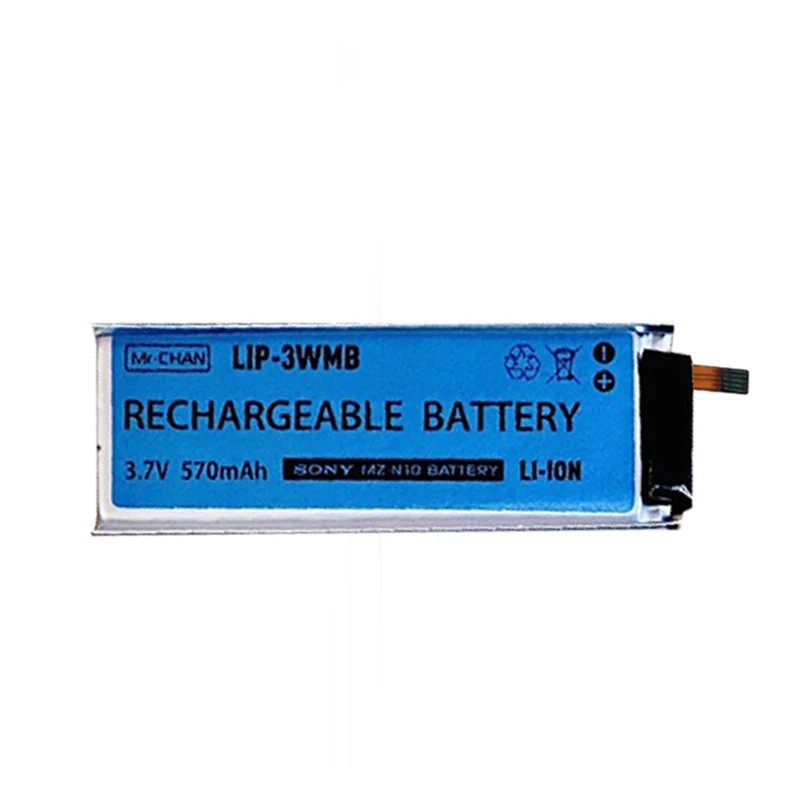 Per SONY MZ-N10 MD N10 Nuova capacà batteria LIP-3WMB 570mAh