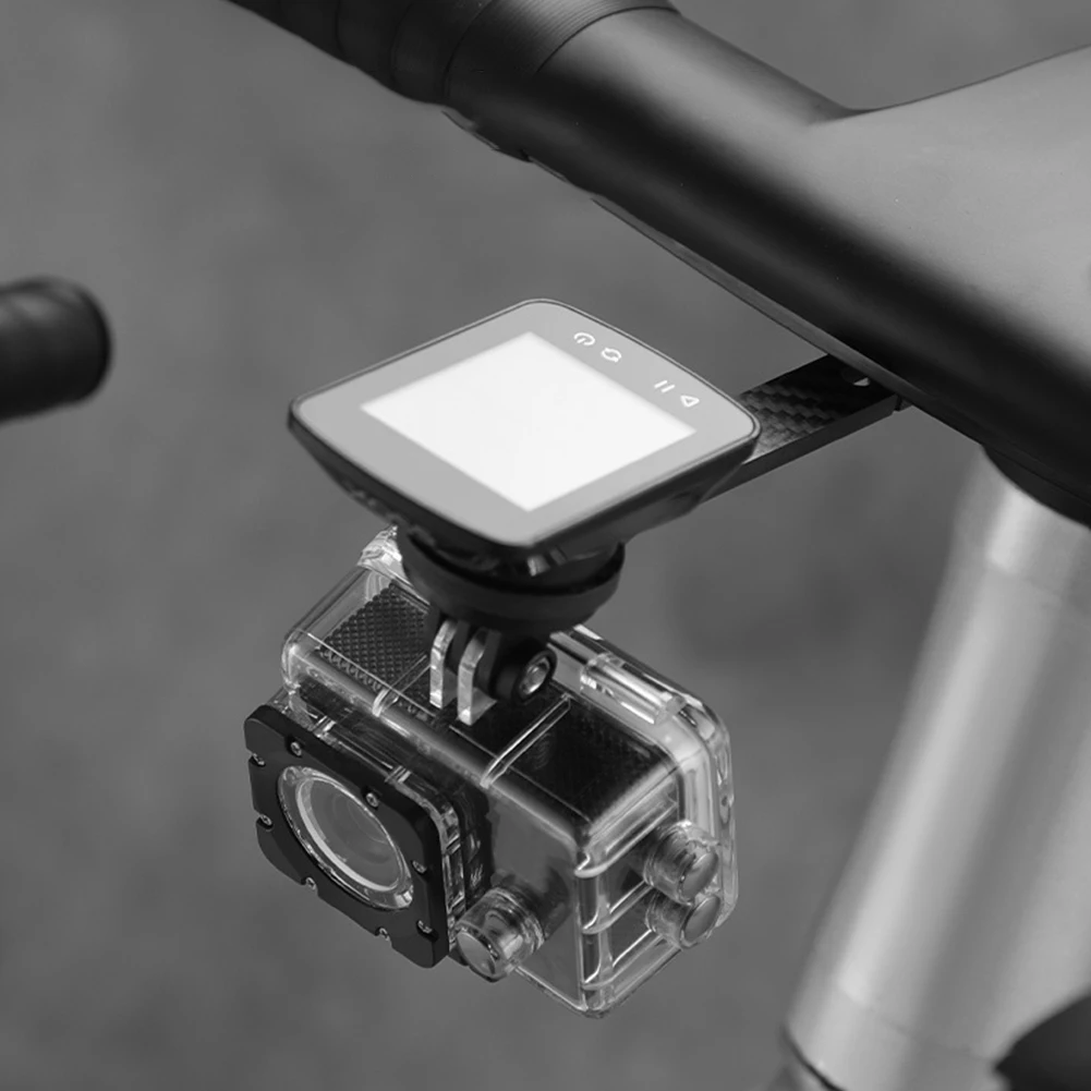 Carbon Fiber Bike Computer Holder for Road Cycling