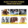 Hair Color Dye Shampoo Gray White Cover Natural Fast Dye Repair Dry Damaged Cleaning Nourishing Roots Restore Black Hair Shampoo 6
