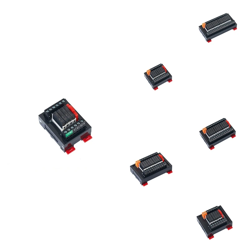 

Плата усилителя выхода PLC, плата управления модулем реле DIN-рейки 4/6/8/12/16 Road 24 В NPN/PNP Universal