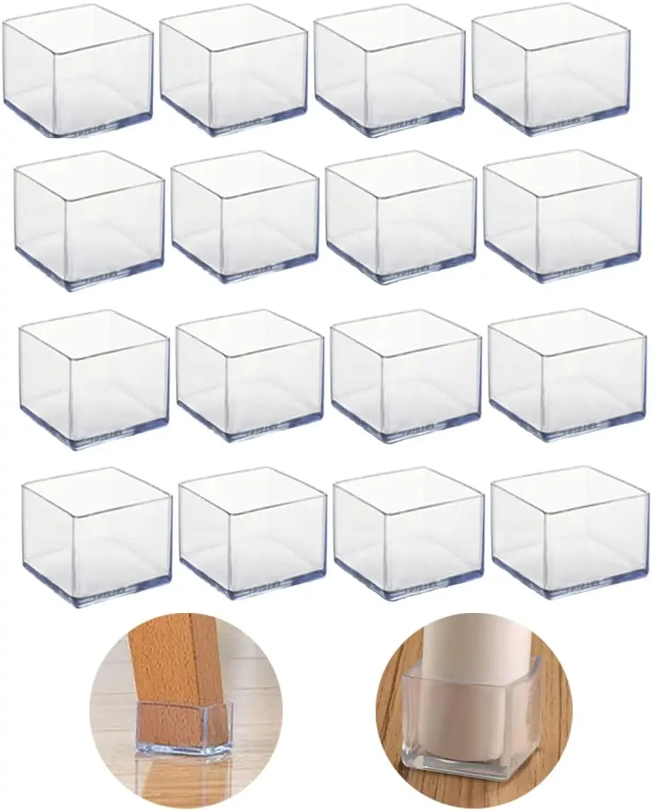 Chair Leg Floor Protectors – Anti-Scratch and Noise-Reducing Furniture Foot Covers (Set of 4)