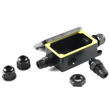 

IP66 2/3Way Outdoor Electrical Cable Wire Connector Junction Waterproof Box With Terminal for 17.5A/450V Light Accessories