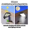 New Solar LED Waterproof Street Lights Outdoor Garden Courtyard Solar Induction Wall Light Rural Road Lighting Wall Lights Hot 4