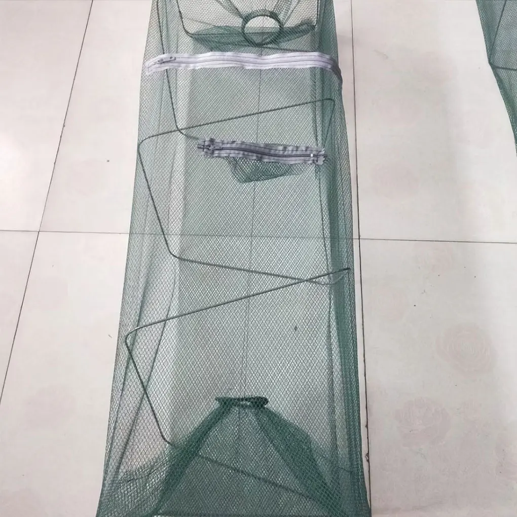접이식 디자인의 어망, 낚시 용품, 새우 케이지, 솜씨