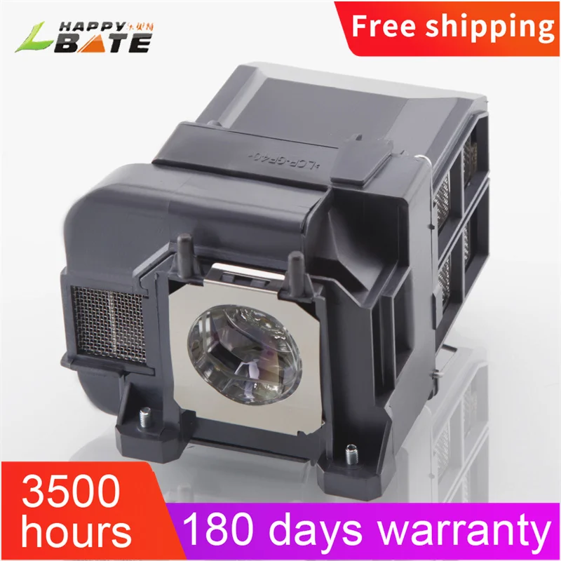 ELPLP75 V13H010L75 Projector with housing for EPSON EB-1940W EB-1945W EB-1950 EB-1955 EB-1960 EB-1965 projector lamp with housing elpl65 v13h010l65 for epson eb 1750 eb 1751 eb 1760w eb 1761w eb 1770w eb 1771w eb 1776w h372a