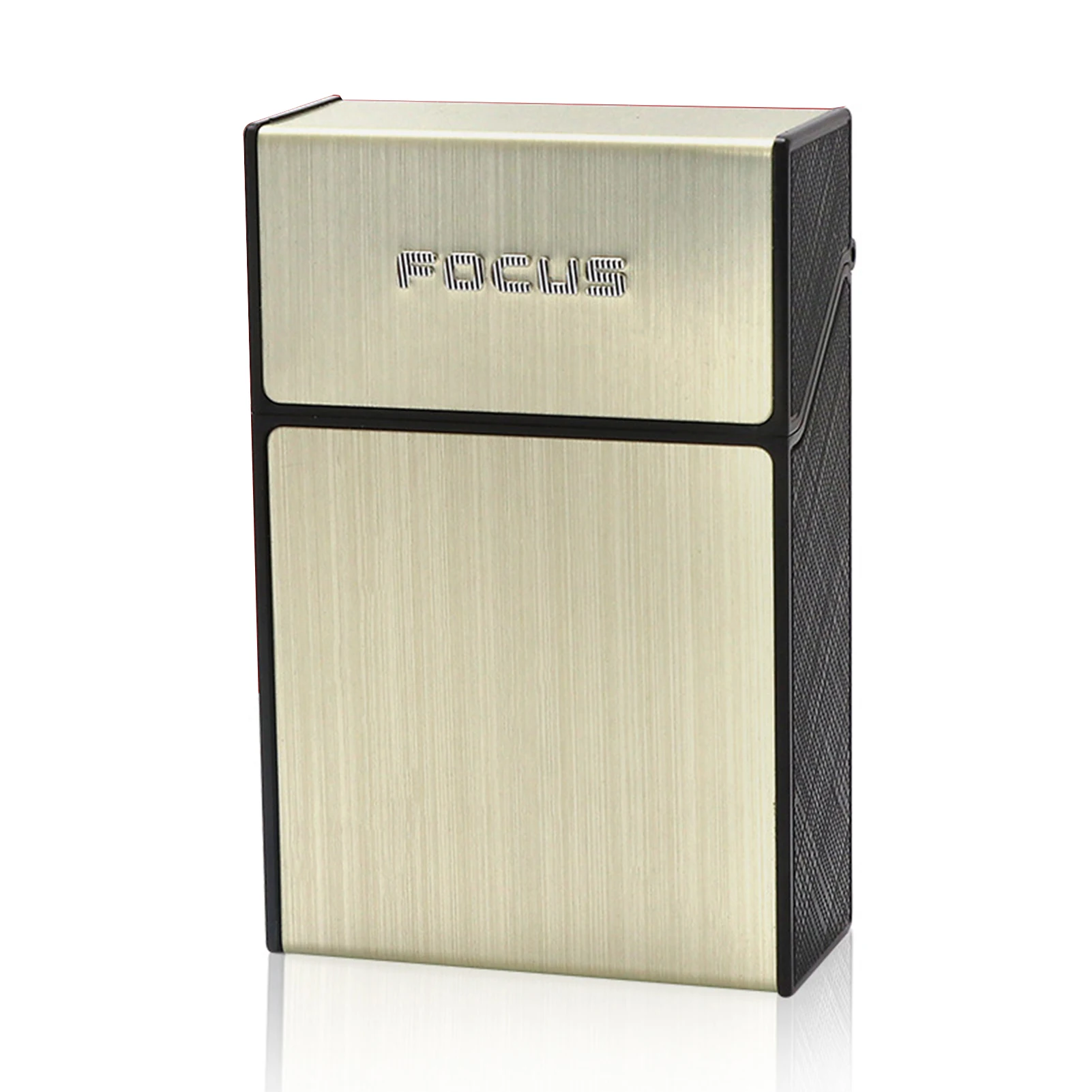 Sleek Waterproof Aluminum Tobacco Case - Portable Pocket Storage Container