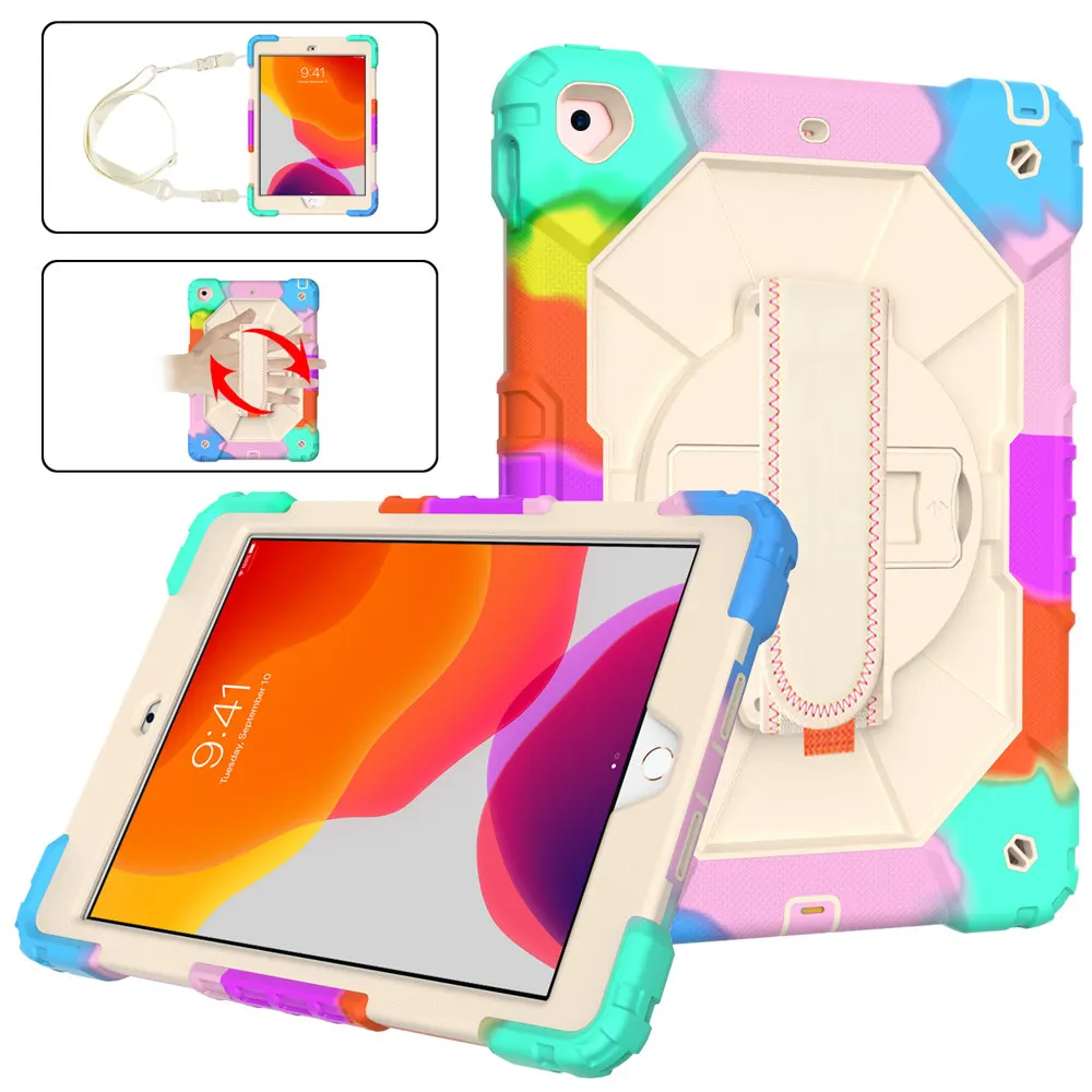 Kids Durable Hard PC Silicone Tablet Case