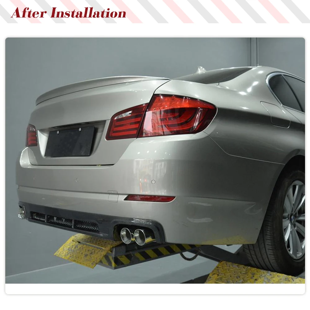 Bmw F10 528/523/530カーボンファイバー リアディフューザー Bmw F10 528/523/530カーボンファイバー リアディフューザー