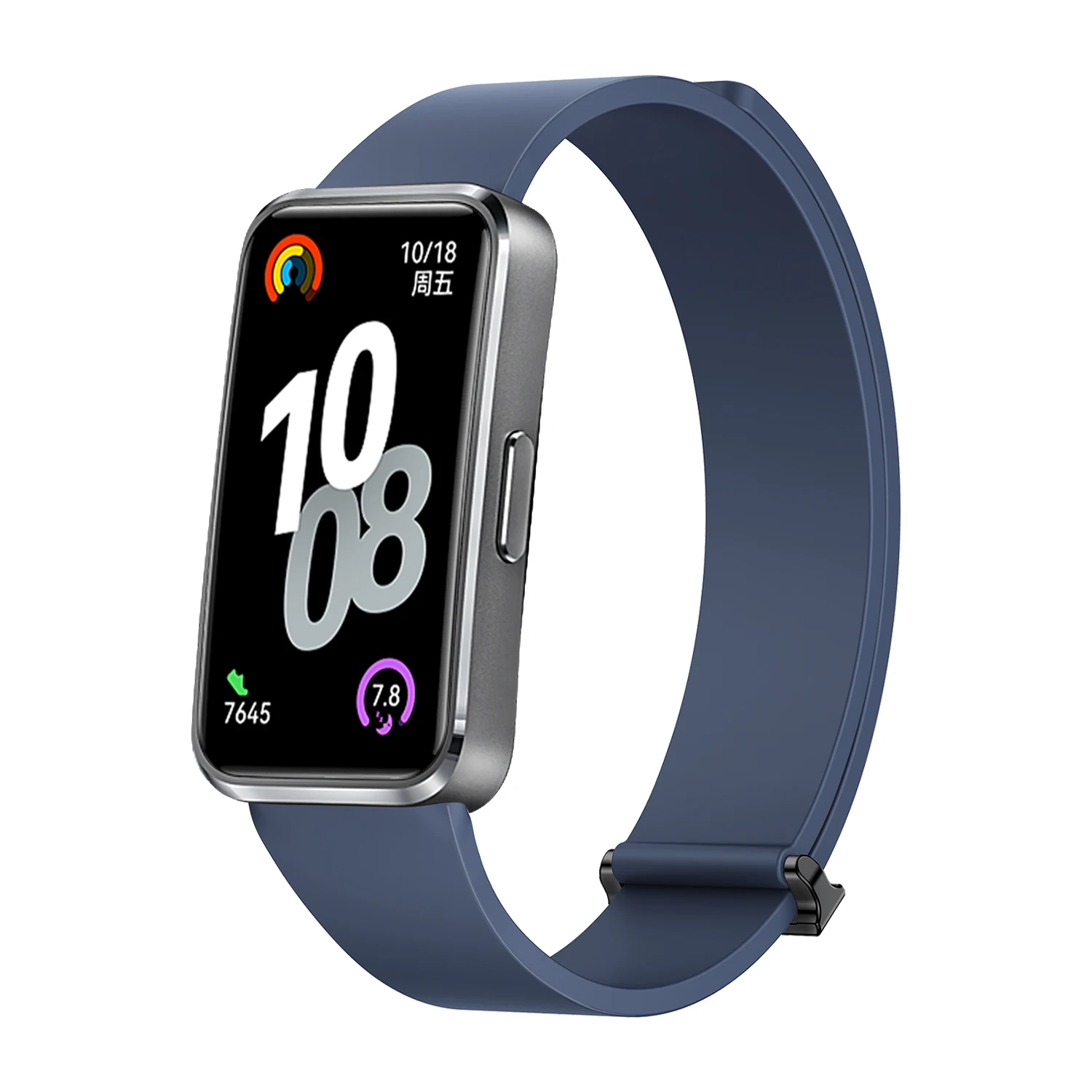 Magnetic Sport Silicone Loop Bracelet Strap - Universal Fitness Band Accessory