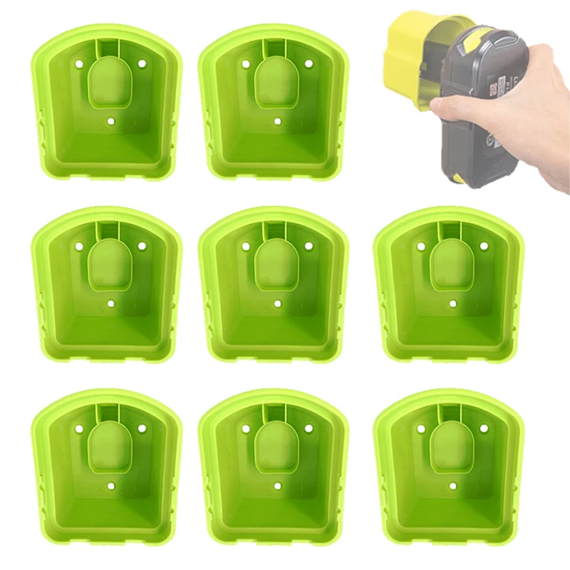 Portabatterie Agli Ioni Di Litio Per Ryobi 18V One + Ni-Cd Batteria Al Litio Montaggio A Parete Portabatteria Staffa Fissa Per Ryobi P107 P108