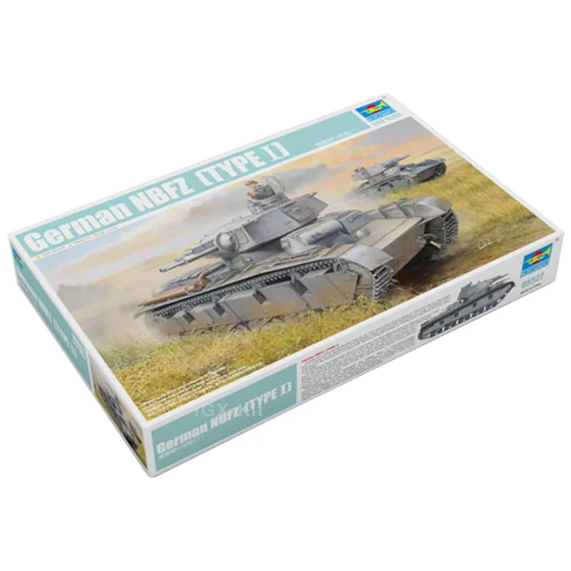 

Trumpeter 05527 1/35 WWII German NBFZ (Type I) Heavy Tank Military Toy Handcraft Plastic Assembly Model Building Kit