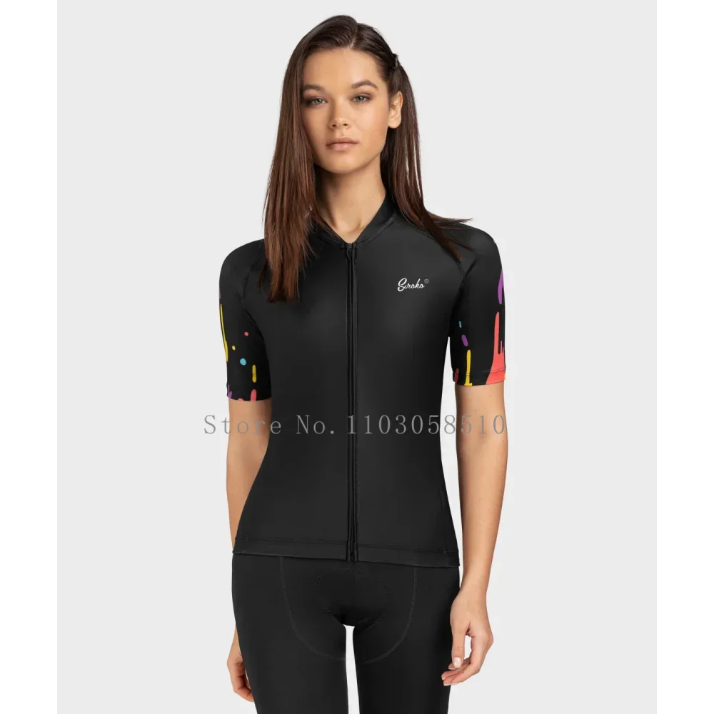 Siroko Women Cycling Jersey Summer Short Sleeve Shirts Quick Dry Ciclismo Maillot MTB Bike Top Summer Outdoor Team Clothes 2025 3