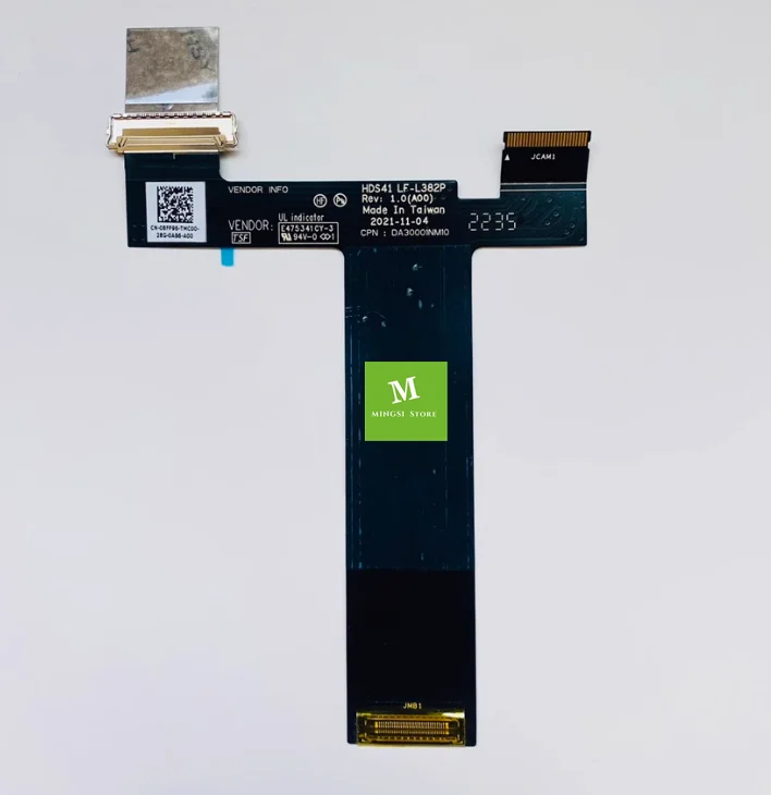 Genuíno para Alienware X14 Lcd Cabo 08fp96 Lf-l382p Tela