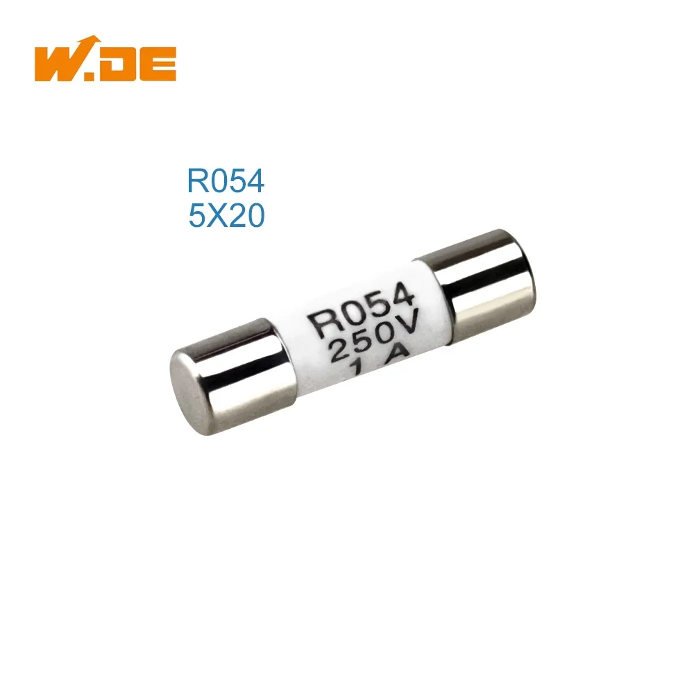 100Pcs 5x20mm Quick Blow Glass Tube Fuse Assorted Kit, Fast-Acting 1A-10A for Electronics/Car/Audio, UL94V-0 Certified
