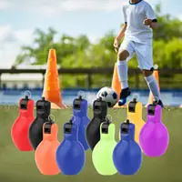 2 Pcs Portable Loud Sound Hand Squeeze Whistles Coaches Whistle for Basketball Trekking Walking Football Boating 1